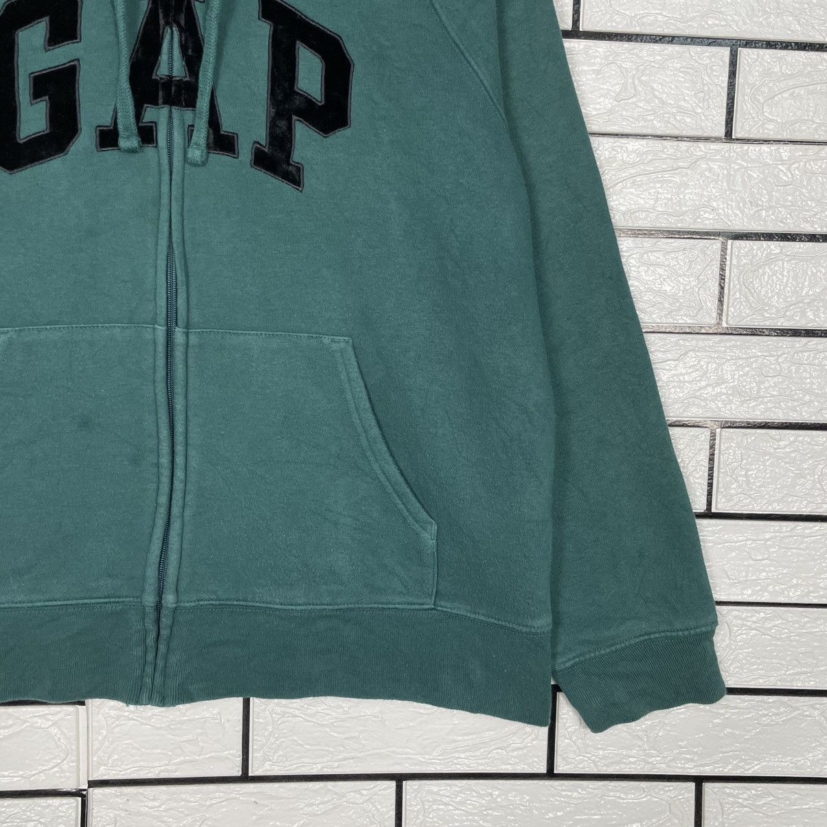 Gap Gap Big Logo Zipper Hoodie Size US M / EU 48-50 / 2 - 3 Thumbnail