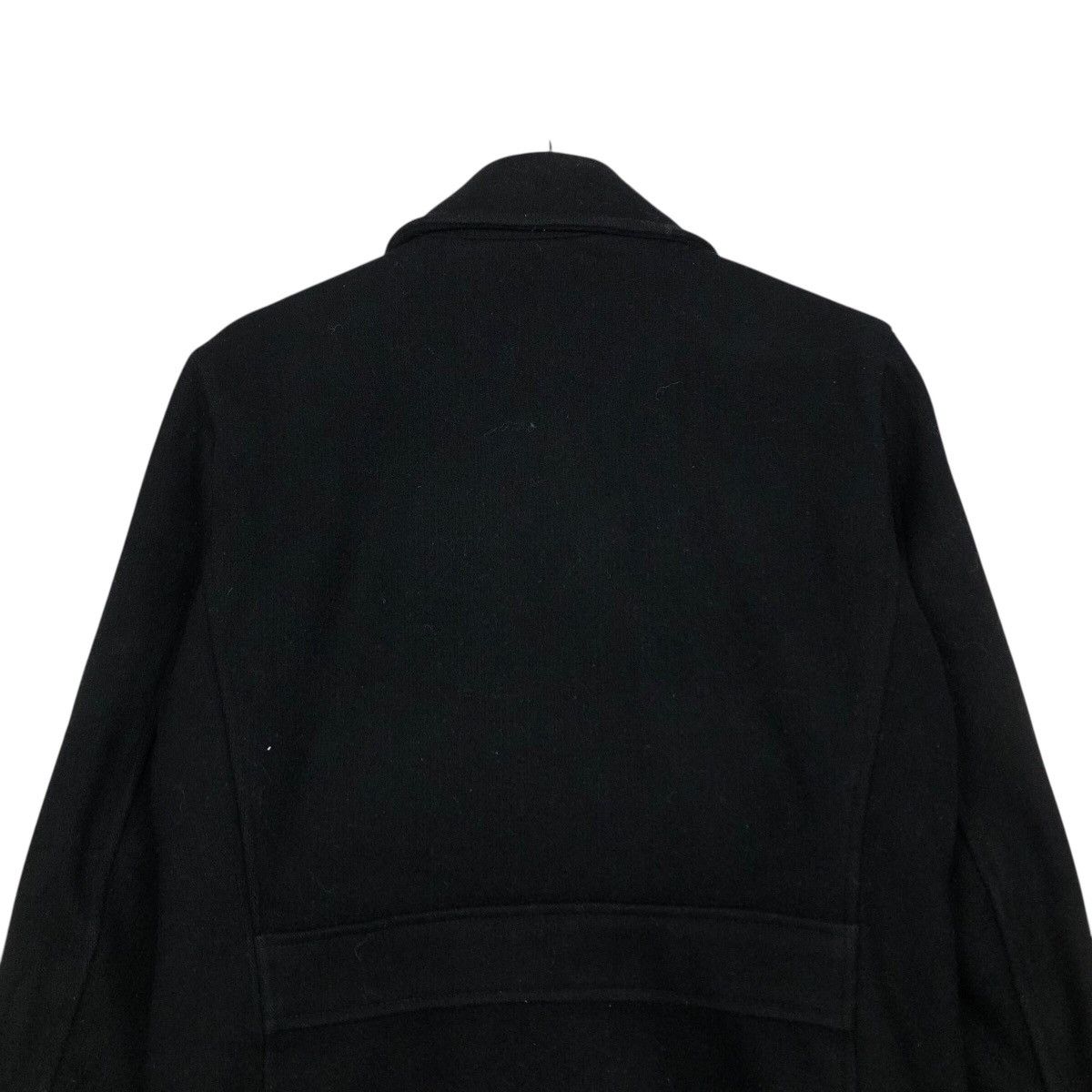 Issey Miyake 📌Vintage Wool Jacket Double Collar Ships Jet Blue Japan Size US M / EU 48-50 / 2 - 10 Thumbnail