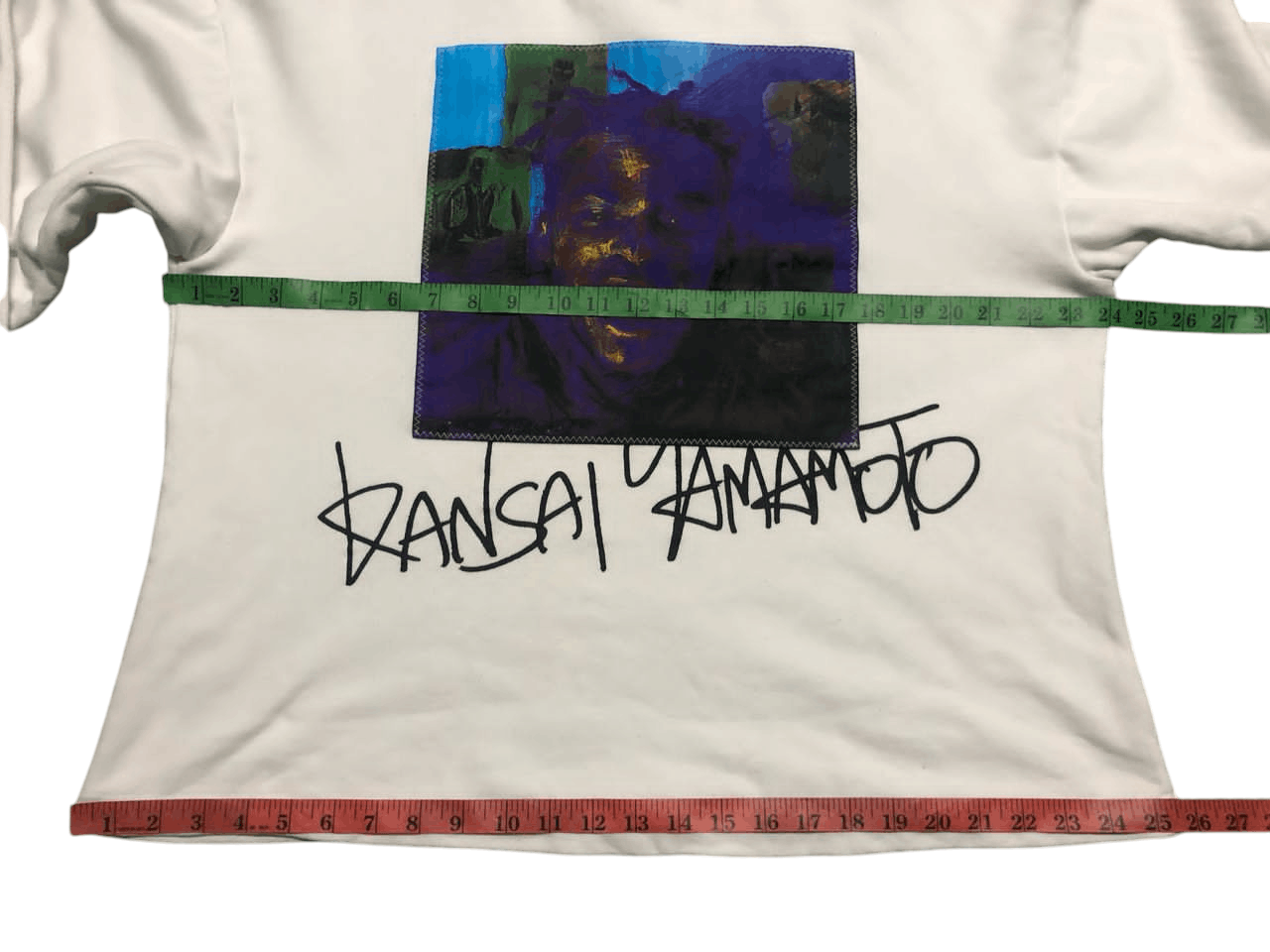 Kansai Yamamoto 90s Kansai Yamamoto Script Man Photo Sweatshirt Size US M / EU 48-50 / 2 - 14 Thumbnail