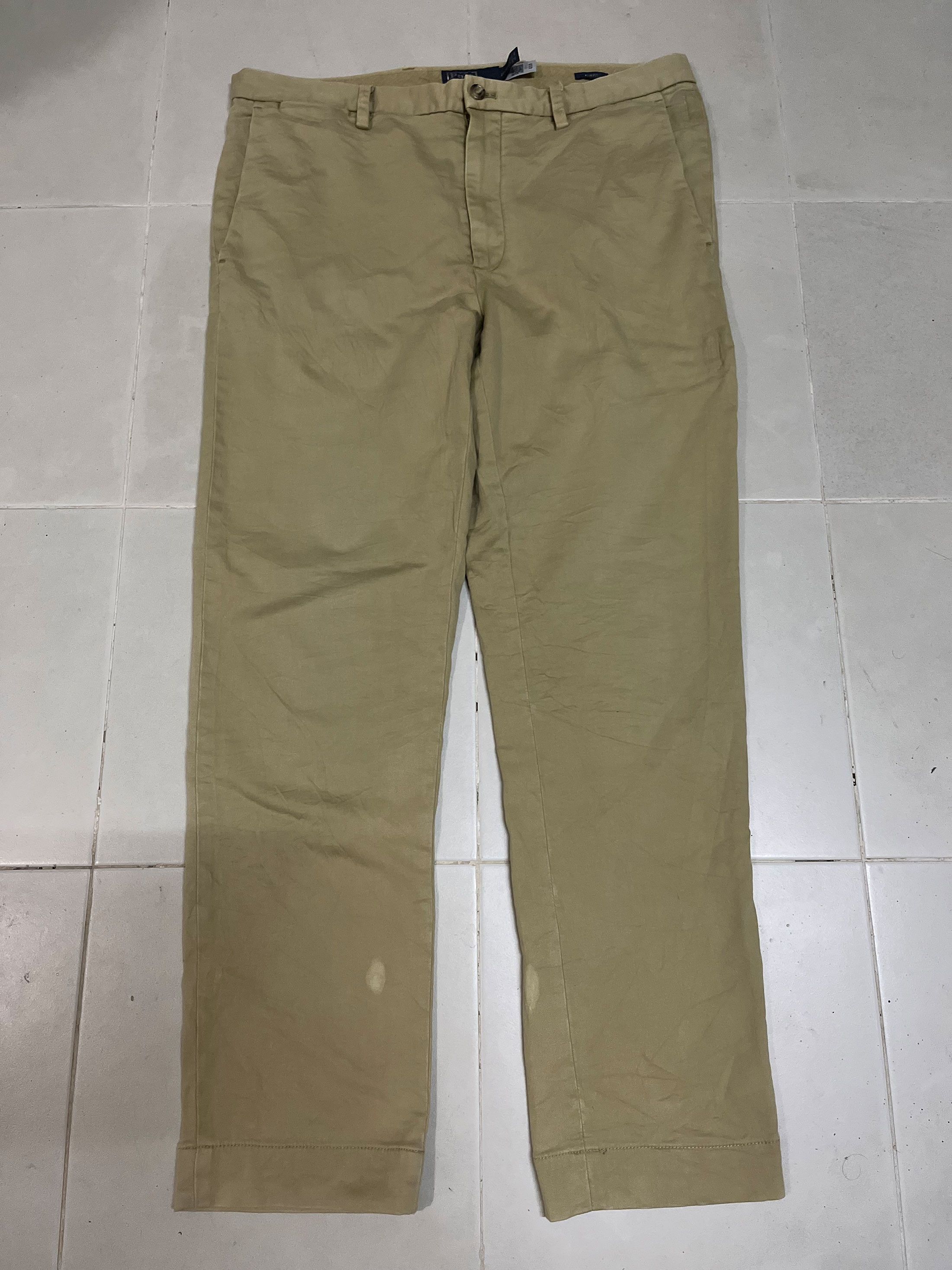 Designer × Polo Ralph Lauren Polo Ralph Lauren Slim Fit Trousers Menswear Size US 34 / EU 50 - 1 Thumbnail