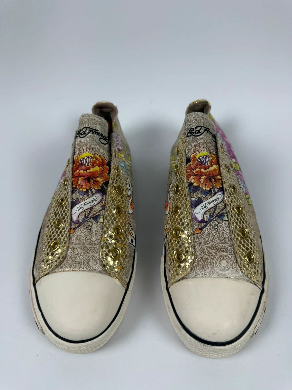 Ed Hardy Ed Hardy Sneakers Print Emblished size 39 Size US 7 / IT 37 - 2 Thumbnail