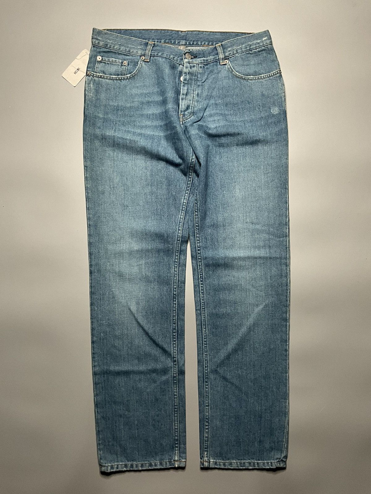 Helmut Lang Helmut Lang Distressed Low Waist Contour Fit Size US 36 / EU 52 - 1 Thumbnail