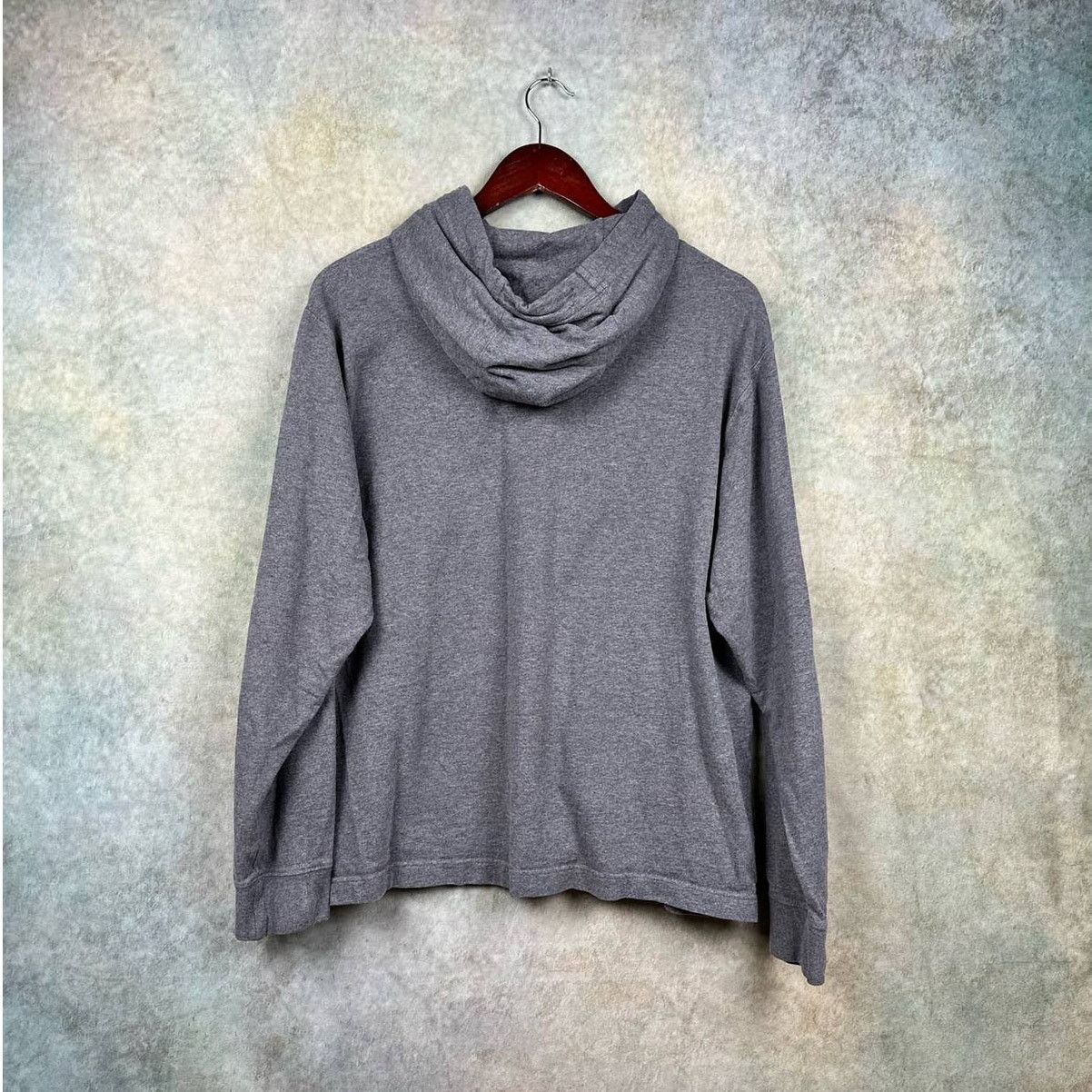 Nike × Vintage Nike Hoodie Sweatshirt Sz L Gray Pullover Logo Size US L / EU 52-54 / 3 - 3 Thumbnail