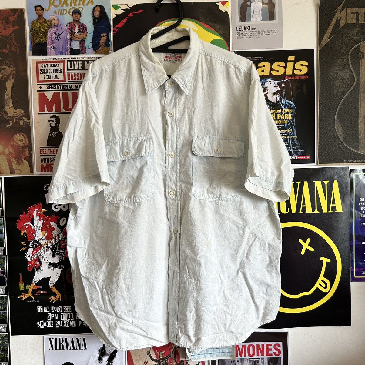 Vintage Vintage Flightless Bird Button Down Shirt Size US XL / EU 56 / 4 - 1 Thumbnail