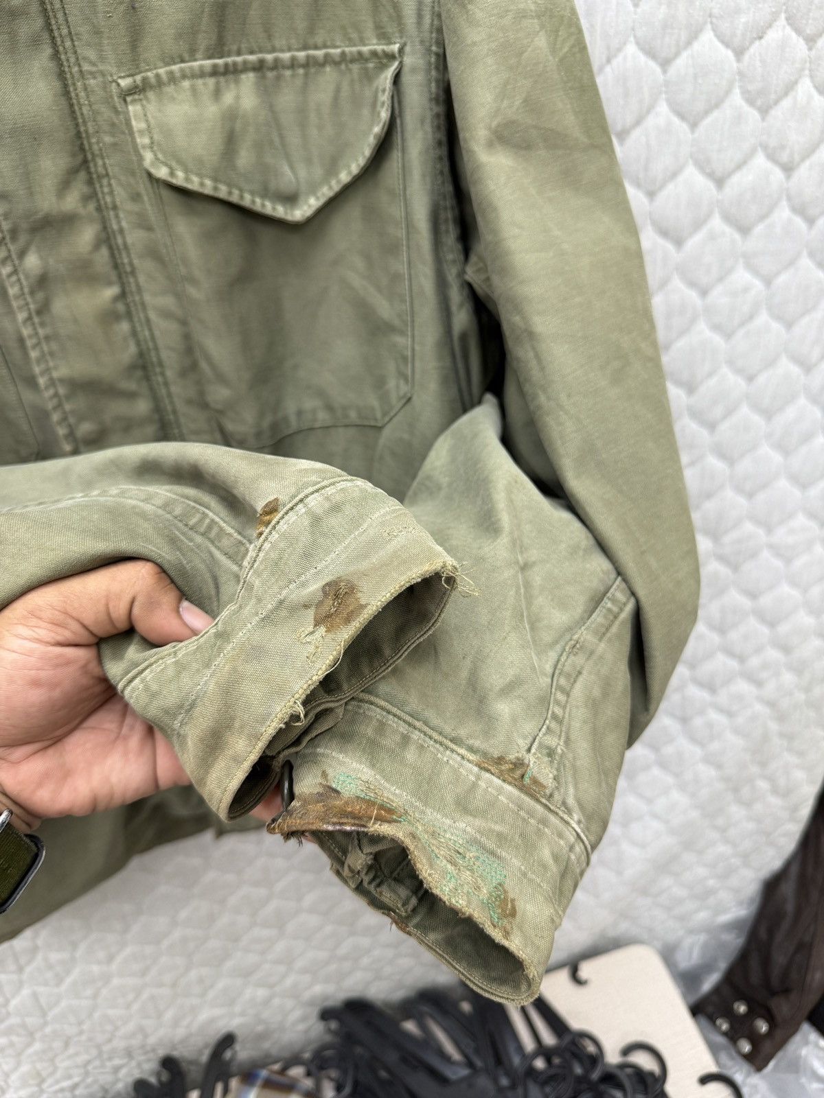 Vintage 🔥🔥🔥ARCHIVE VINTAGE US ARMY M51 FIELD JACKET Size US S / EU 44-46 / 1 - 13 Thumbnail