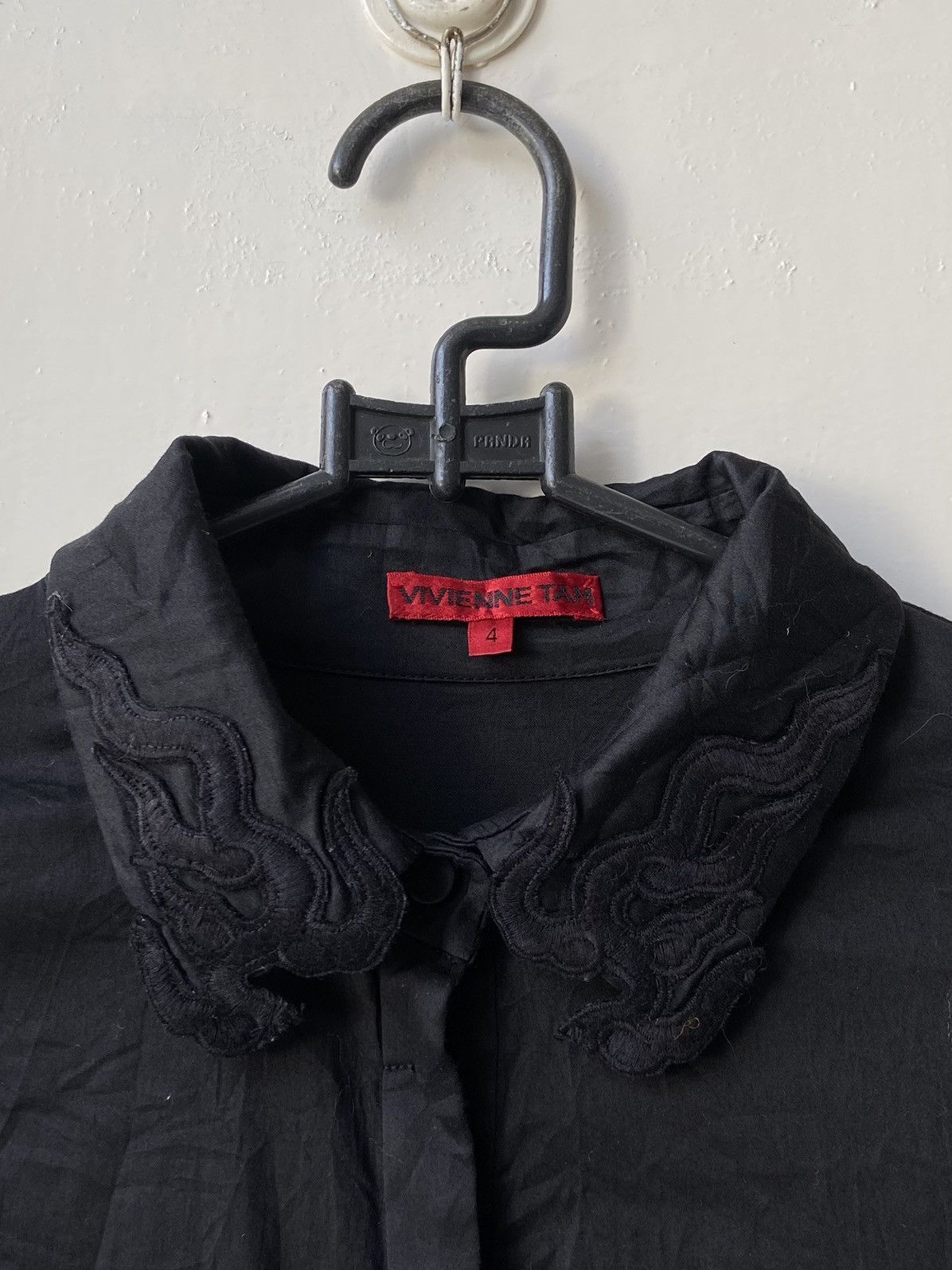 Vivienne Tam VIVIENNE TAM Black Shirt Size XS / US 0-2 / IT 36-38 - 5 Thumbnail