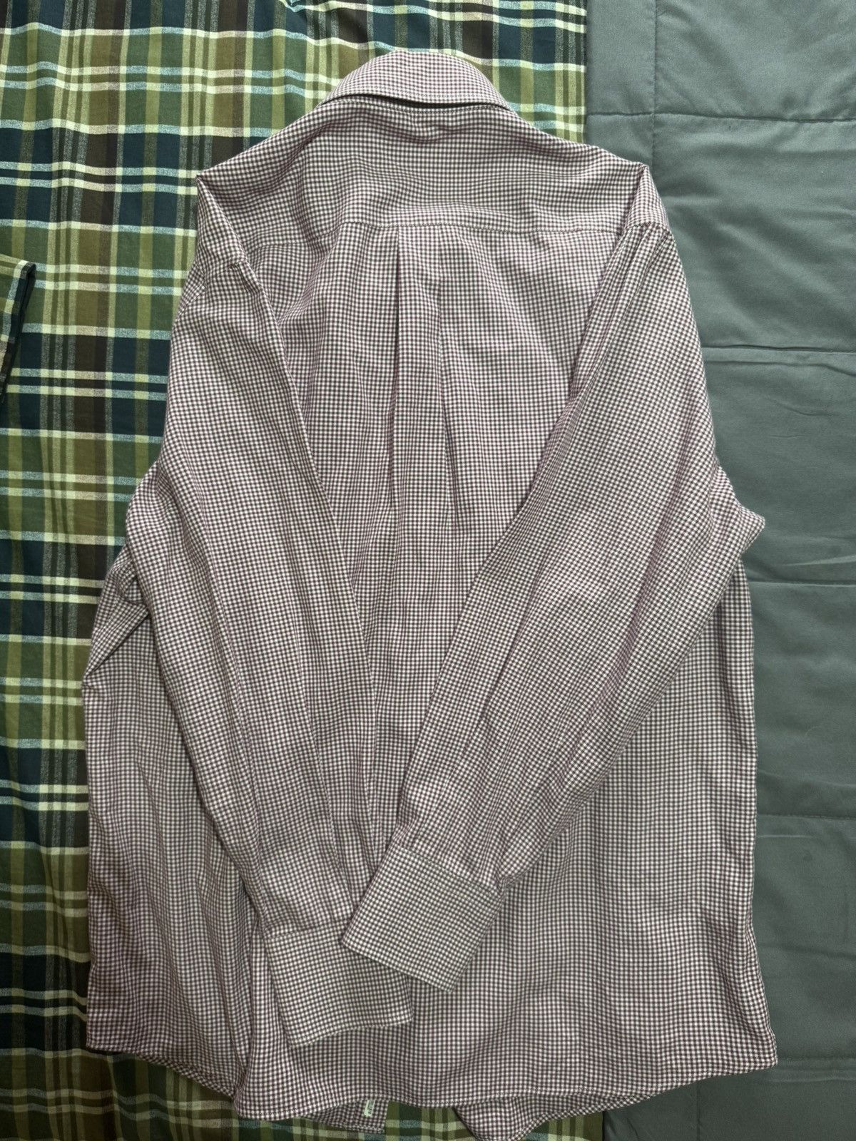 Brunello Cucinelli Brunello Cucinelli Lavender shirt Size US L / EU 52-54 / 3 - 2 Thumbnail
