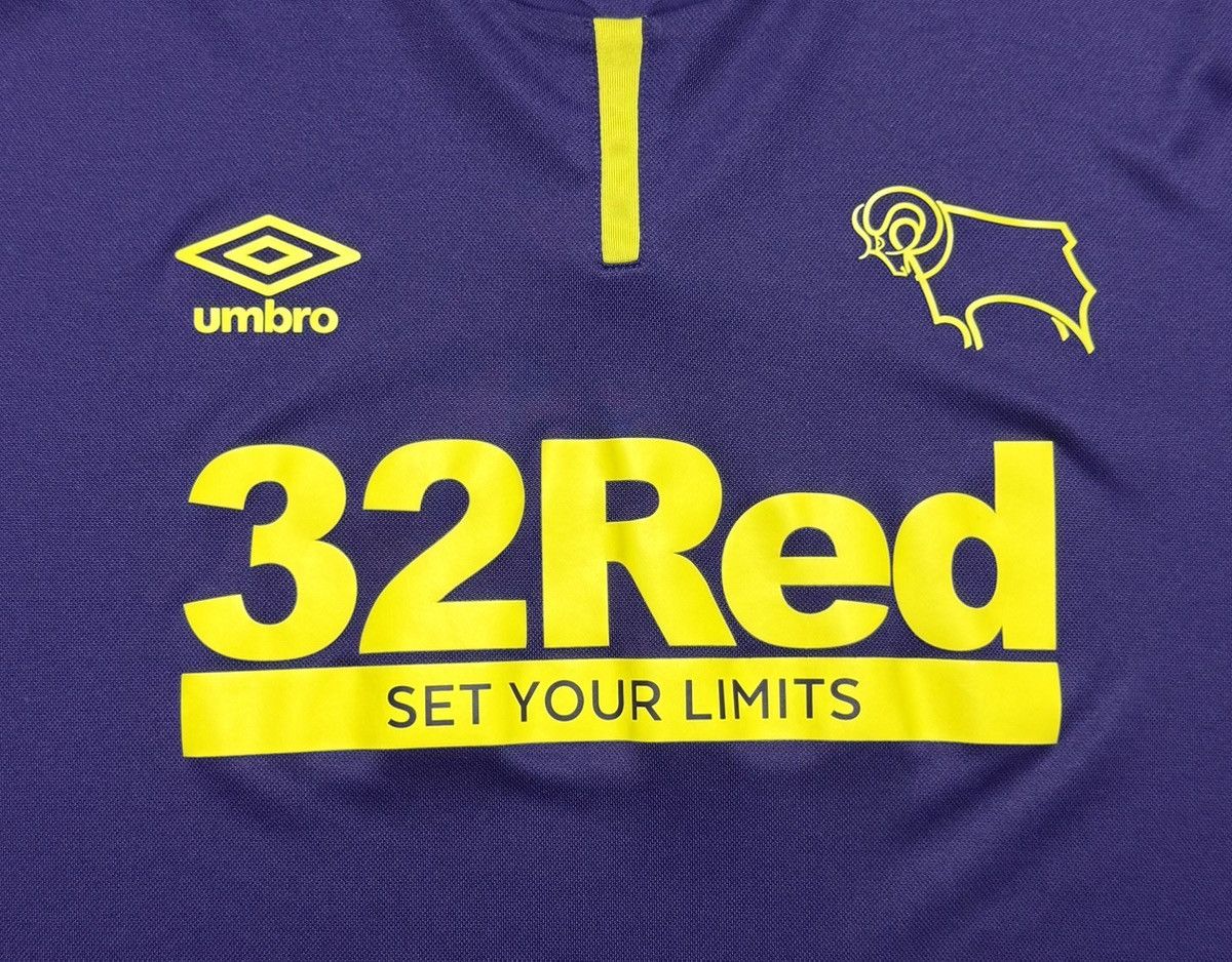 Umbro Derby County 2021 2022 Third Shirt Soccer Jersey Umbro Size US XXL / EU 58 / 5 - 5 Thumbnail