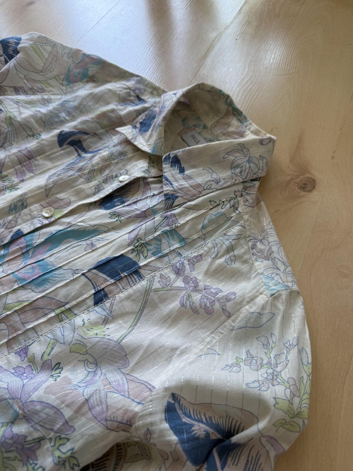 Paul & Joe Paul & Joe paris archive floral ls shirt vintage Size M / US 6-8 / IT 42-44 - 5 Thumbnail