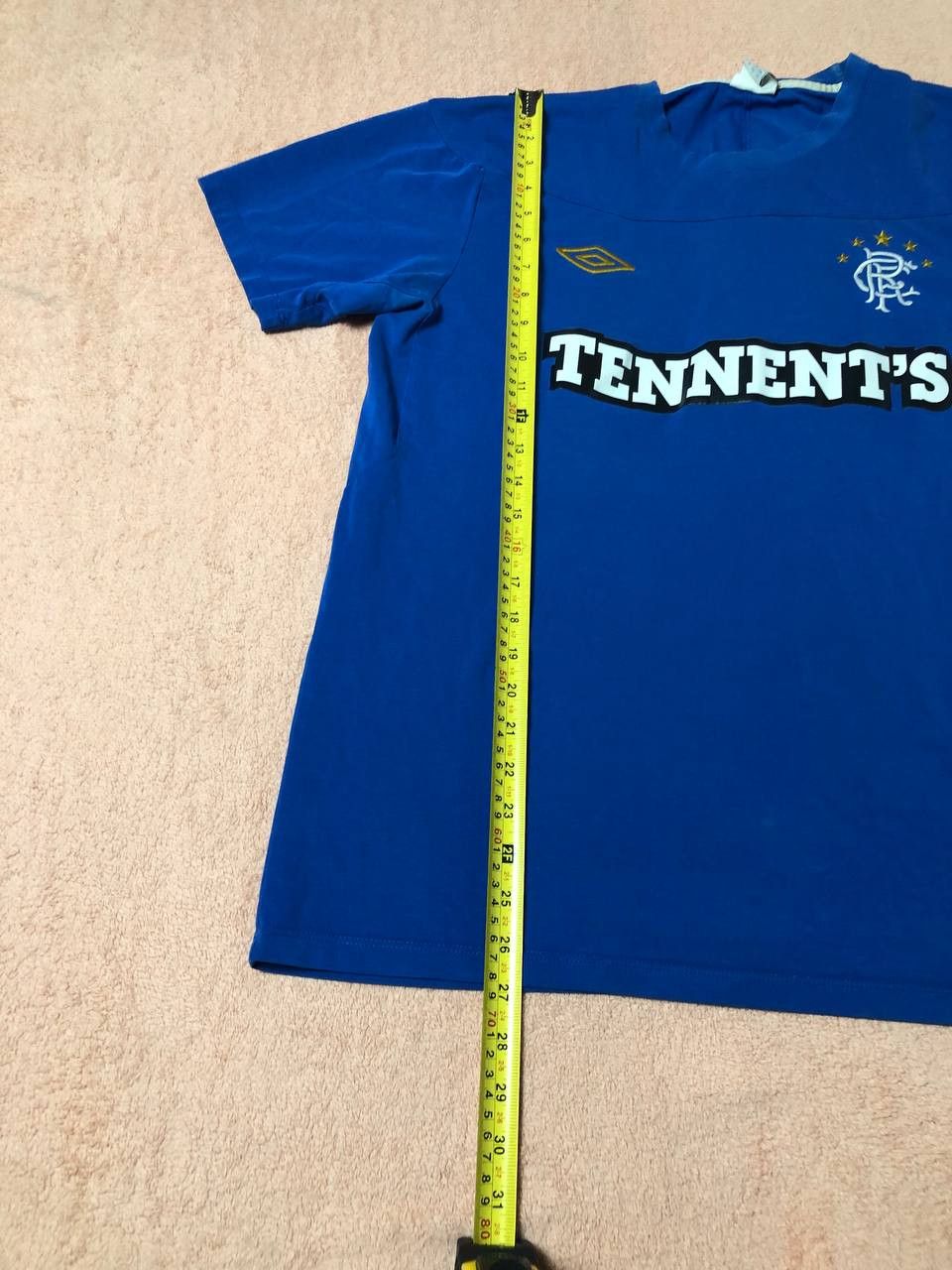 Umbro Umbro Soccer Jersey Glasgow Rangers Scotland Football Size US XL / EU 56 / 4 - 8 Thumbnail