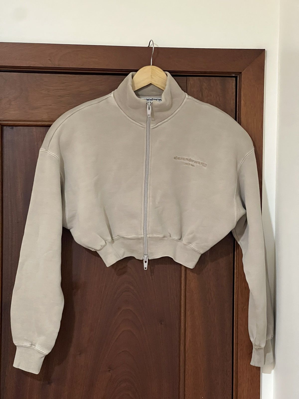 image of Alexander Wang Women’S Jacket in Beige, Women's (Size XS)