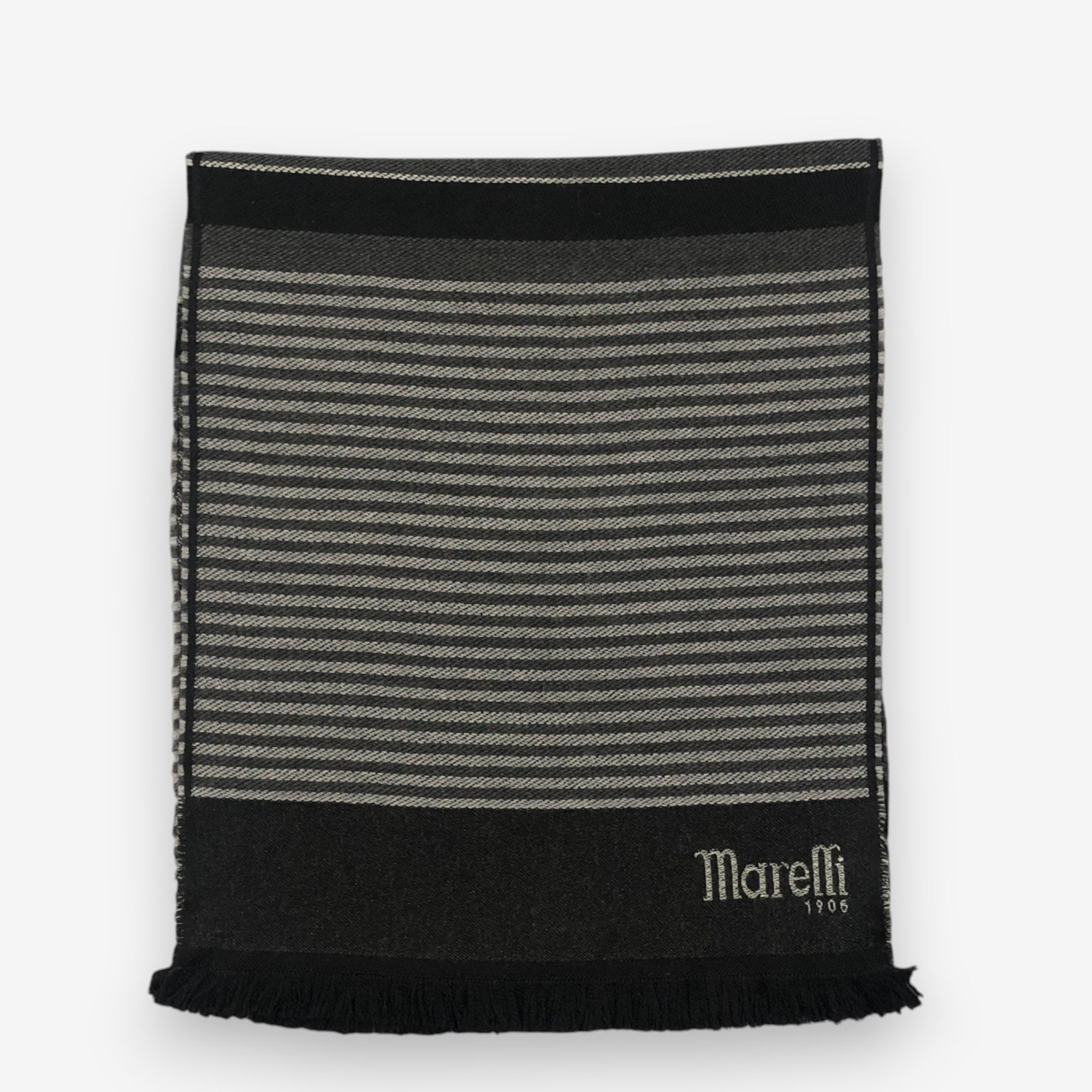 Japanese Brand Vintage Marelli Scarf Muffler Wool Winter Scarves Size ONE SIZE - 2 Thumbnail