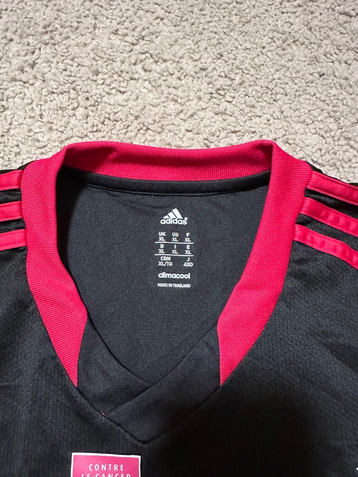 Adidas 2015-16 Olympique Marseille GK S/S Shirt Sz XL Size US XL / EU 56 / 4 - 5 Thumbnail