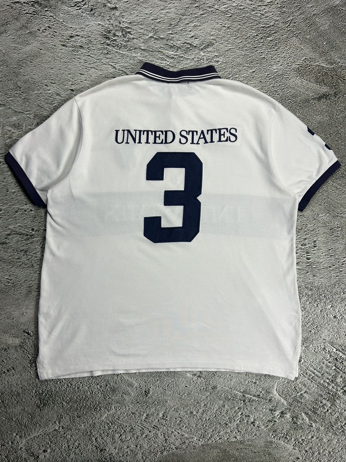 Ralph Lauren Chief Keef Polo Ralph Lauren USA vintage shirt white Size US L / EU 52-54 / 3 - 4 Thumbnail