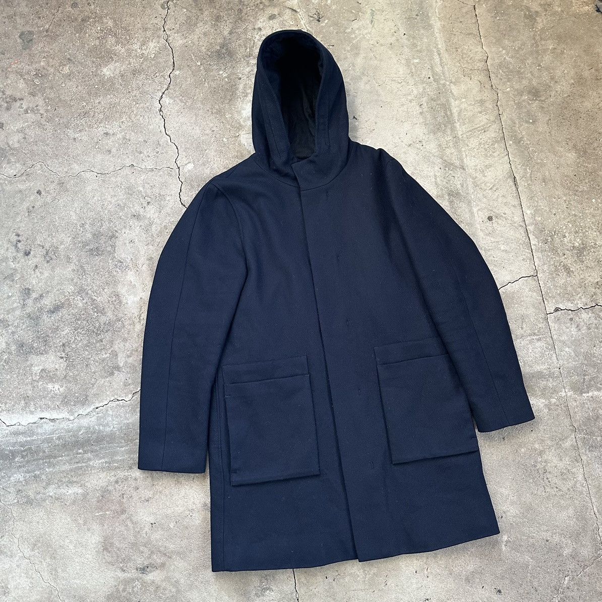Cos COS Wool/Cashmere Regular Fit Hooded Coat Size US S / EU 44-46 / 1 - 11 Thumbnail