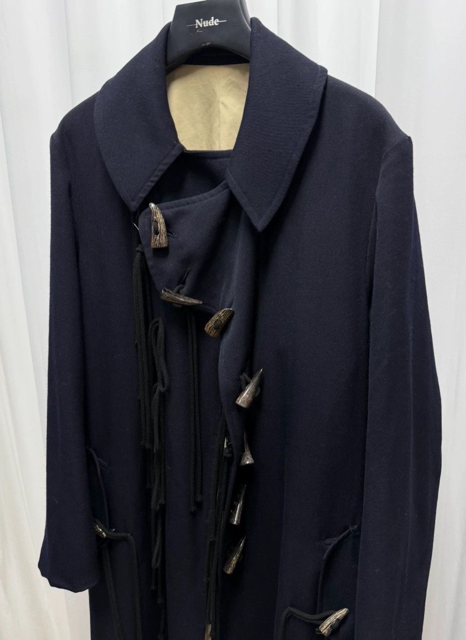Yohji Yamamoto Yohji Yamamoto pour homme cow horn button coat2412-Nextarrow Size US M / EU 48-50 / 2 - 3 Thumbnail