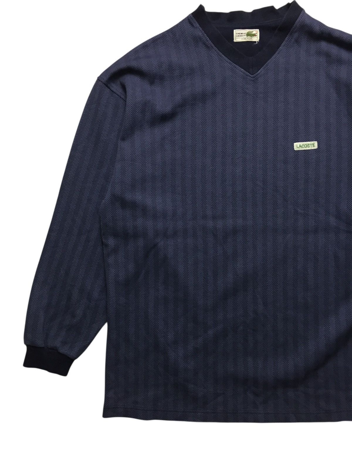 Lacoste Lacoste V Neck Sweat Size US M / EU 48-50 / 2 - 2 Thumbnail