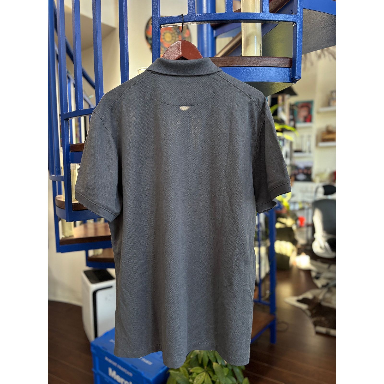Nike Nike x PSG Dri-Fit Polo Gray Logo XXL Size US XXL / EU 58 / 5 - 2 Thumbnail