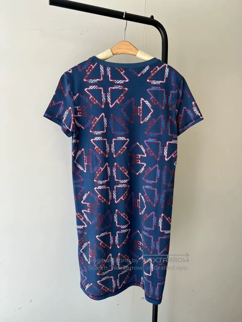 Hermes Hermes Cotton Short Sleeve Dress Size XS / US 0-2 / IT 36-38 - 5 Thumbnail