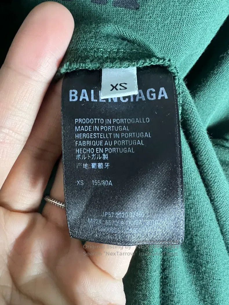Balenciaga Balenciaga Olive Green Short Sleeve Size US XS / EU 42 / 0 - 3 Thumbnail