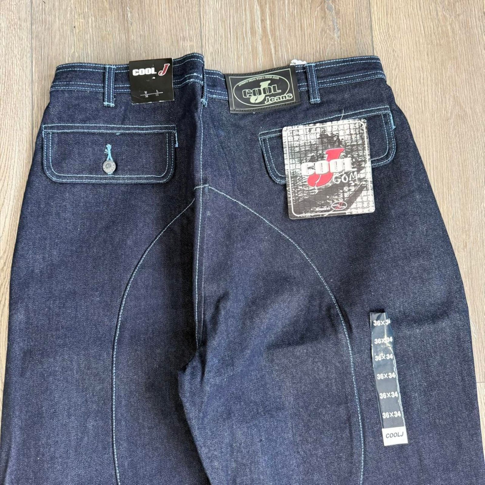 Other Vintage y2k ll cool j baggy jeans Size US 36 / EU 52 - 7 Thumbnail