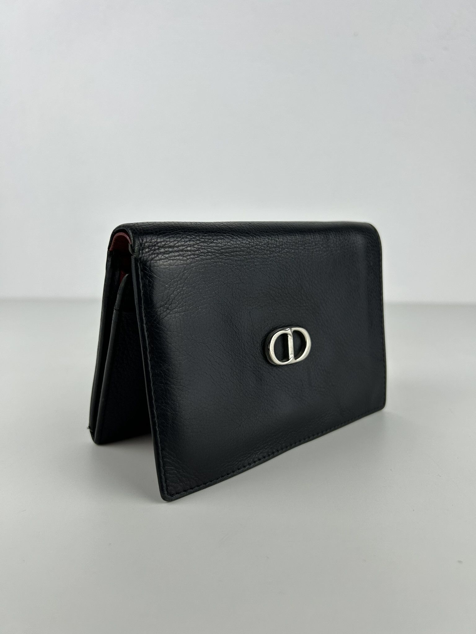 Dior Vintage 90s Dior leather bifold wallet Size ONE SIZE - 3 Thumbnail