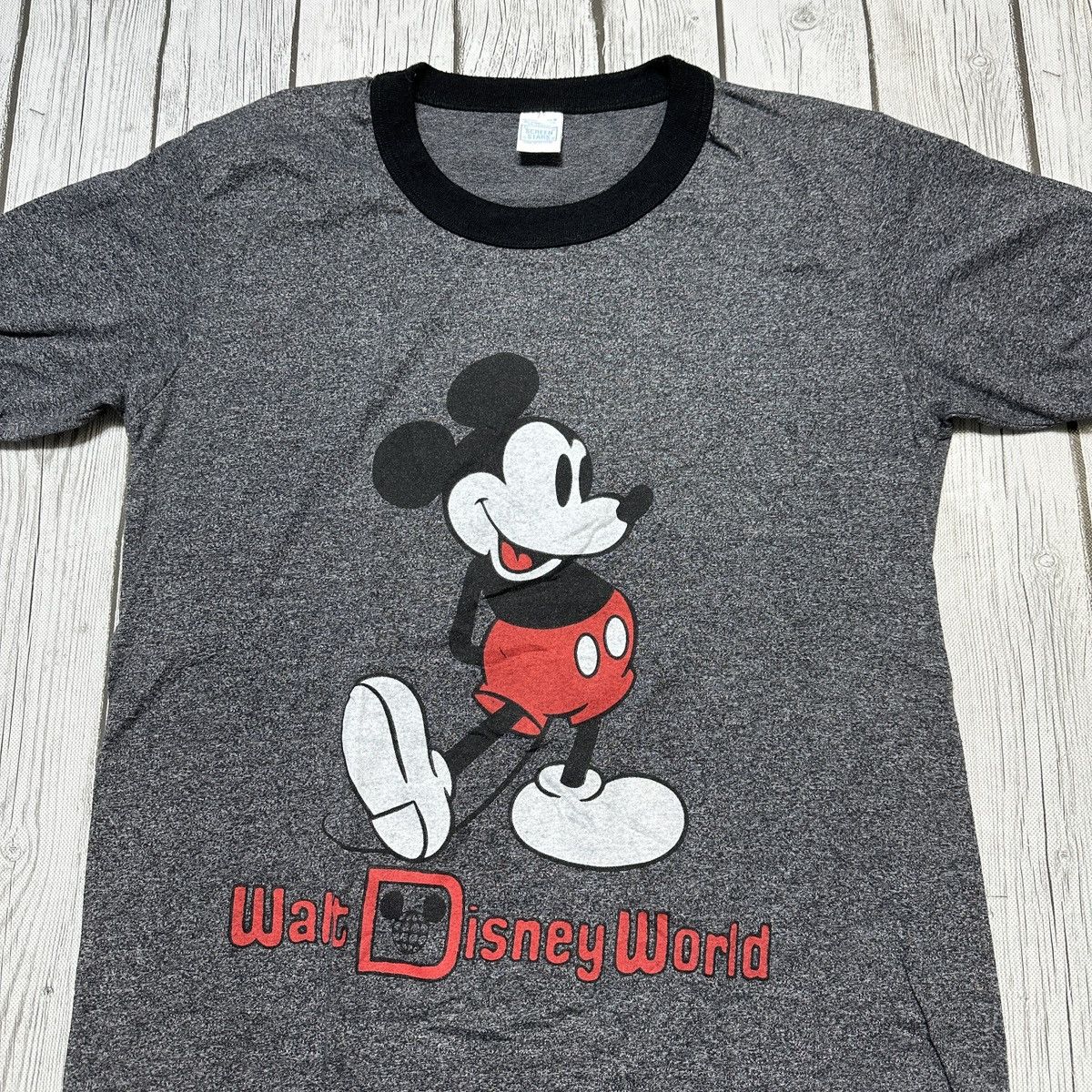 Disney × Vintage Vintage Mickey Mouse ringer tee Size US M / EU 48-50 / 2 - 3 Thumbnail