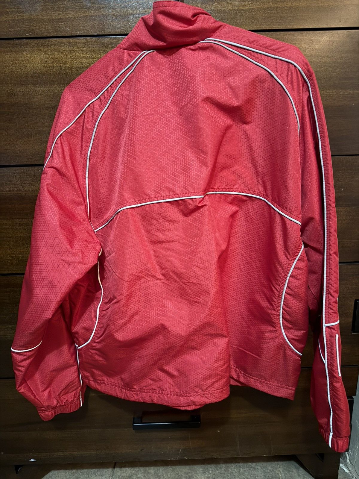 Supreme Supreme reflective piping pullover red Size US S / EU 44-46 / 1 - 2 Thumbnail