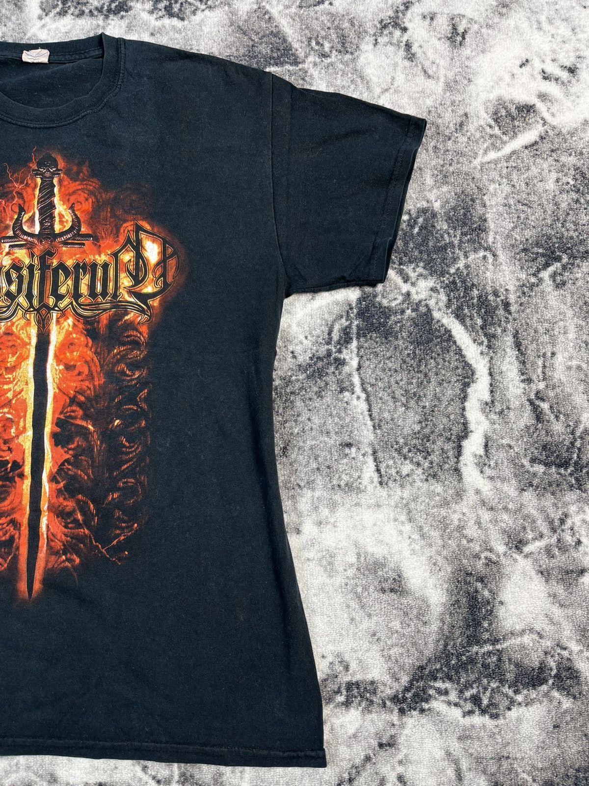 Band Tees Ensiferum Sword Best Rock T Shirt Size US M / EU 48-50 / 2 - 3 Thumbnail