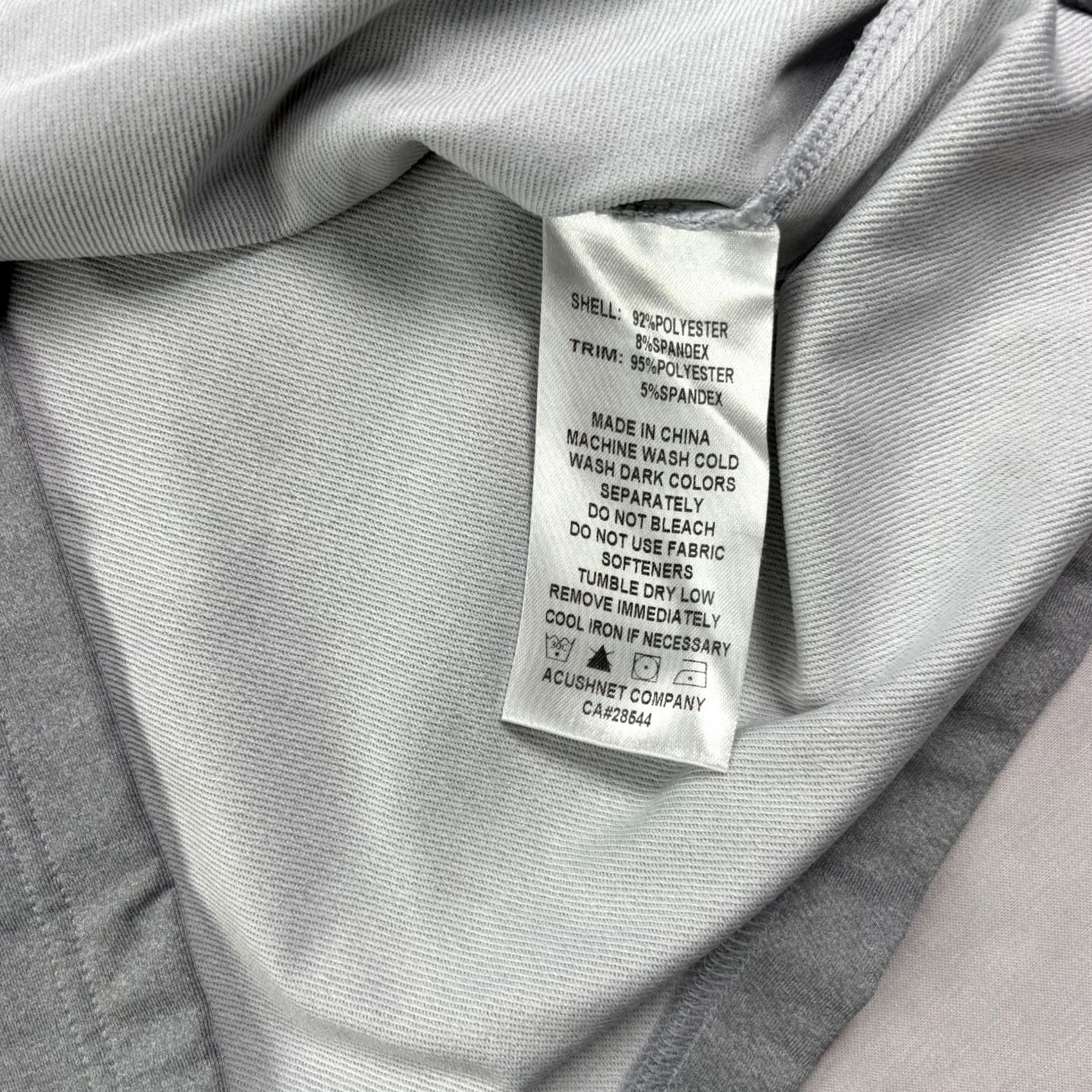Footjoy FootJoy Golf Shirt Mens L Gray Base Layer Mock Neck Atlanta Athletic Club Size US L / EU 52-54 / 3 - 6 Thumbnail