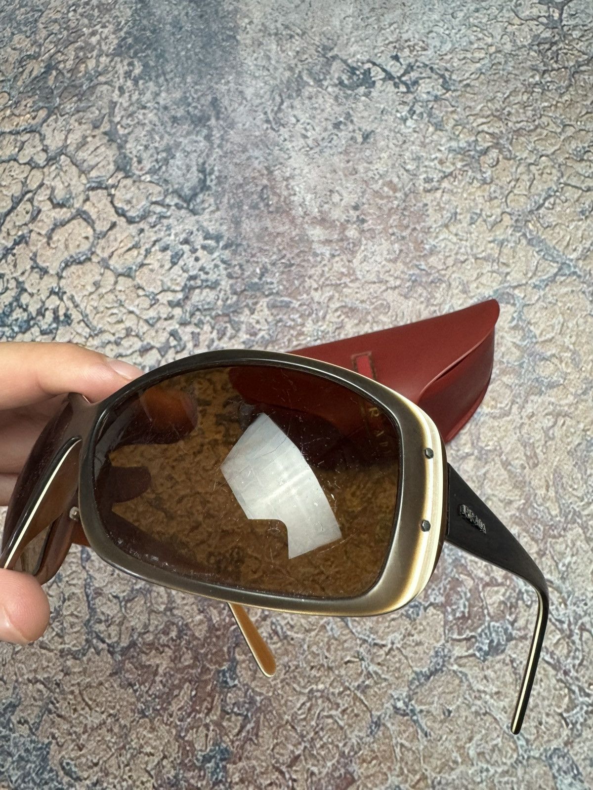 Prada Vintage Prada sunglasses luxury Y2K Size ONE SIZE - 7 Thumbnail