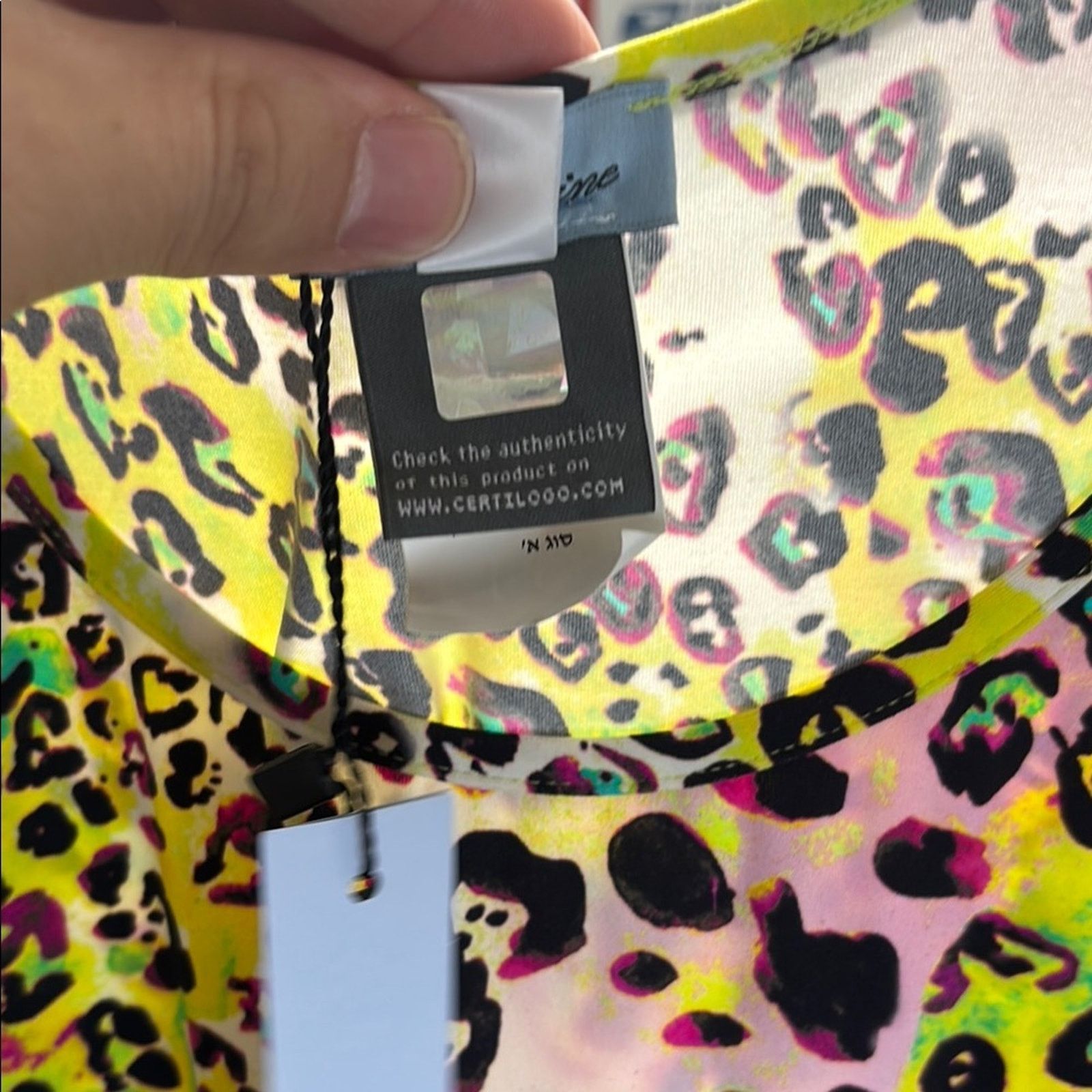 Blumarine NWT Blumarine Vibrant Leopard Print Tank Top Size L Size L / US 10 / IT 46 - 7 Thumbnail