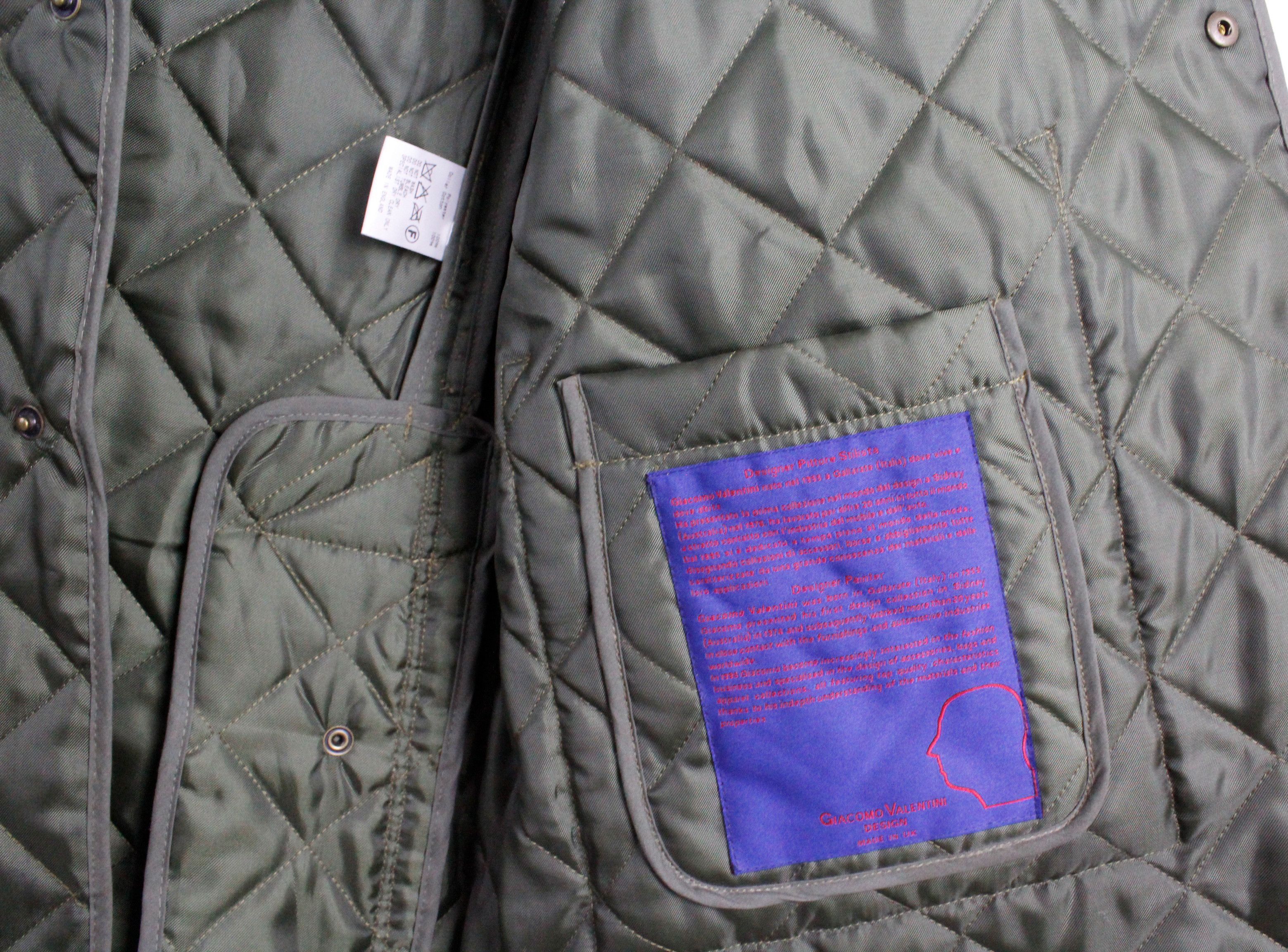 Japanese Brand × Orobianco Orobianco Army Green Olive Quilted Coat Jacket Size US S / EU 44-46 / 1 - 11 Thumbnail