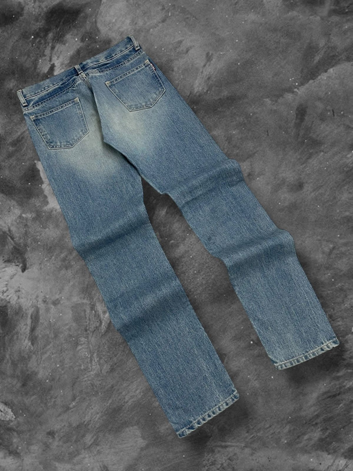 Hysteric Glamour Vintage 1990s Designer Japan Blue Blue Street Style Denim Size US 27 - 11 Thumbnail