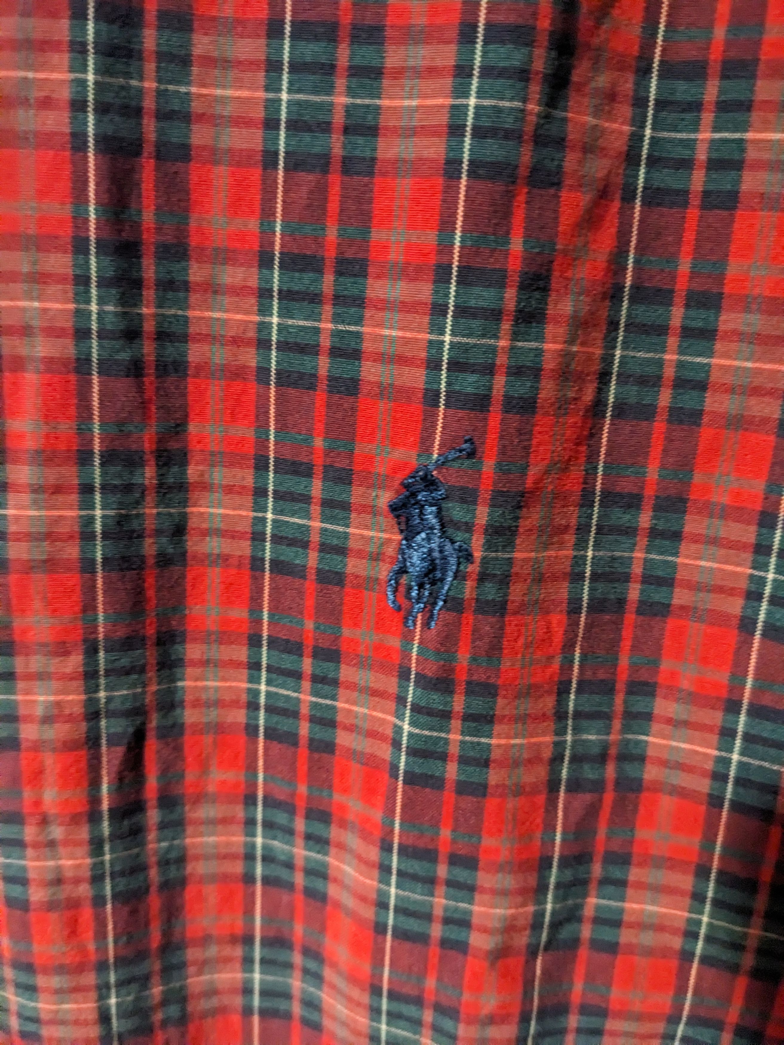 Polo Ralph Lauren × Vintage Vintage Y2K Polo Ralph Lauren Plaid Large Button Up Shirt Size US L / EU 52-54 / 3 - 3 Thumbnail