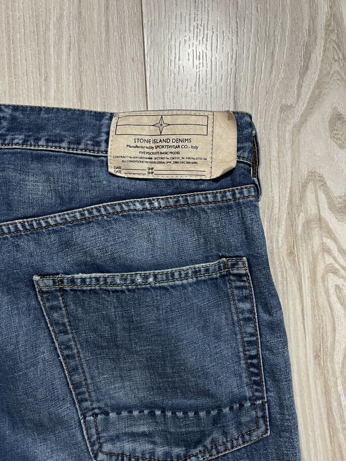 Stone Island Stone Island Denims Vintage Jeans – Size W36 Size US 36 / EU 52 - 5 Thumbnail