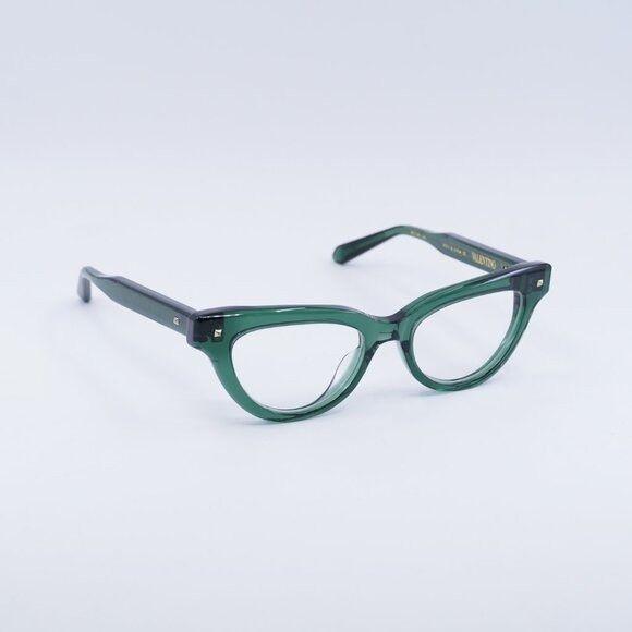 Valentino Valentino V-ESSENTIAL II VLX-124B Eyeglasses Green 50mm Size ONE SIZE - 6 Thumbnail