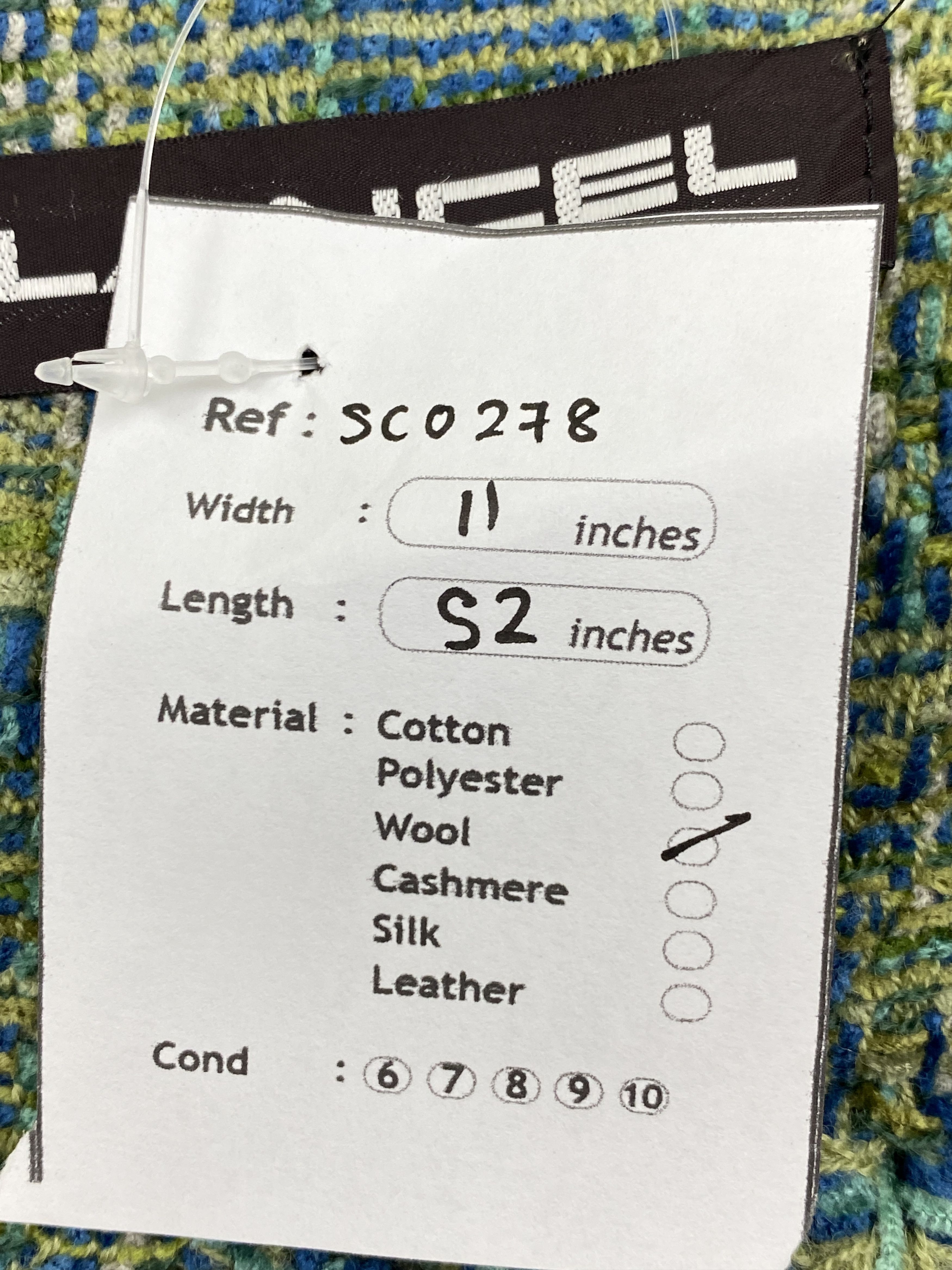 Lancel Lancel Cashmere Scarf Muffler SC0278 Size ONE SIZE - 10 Thumbnail
