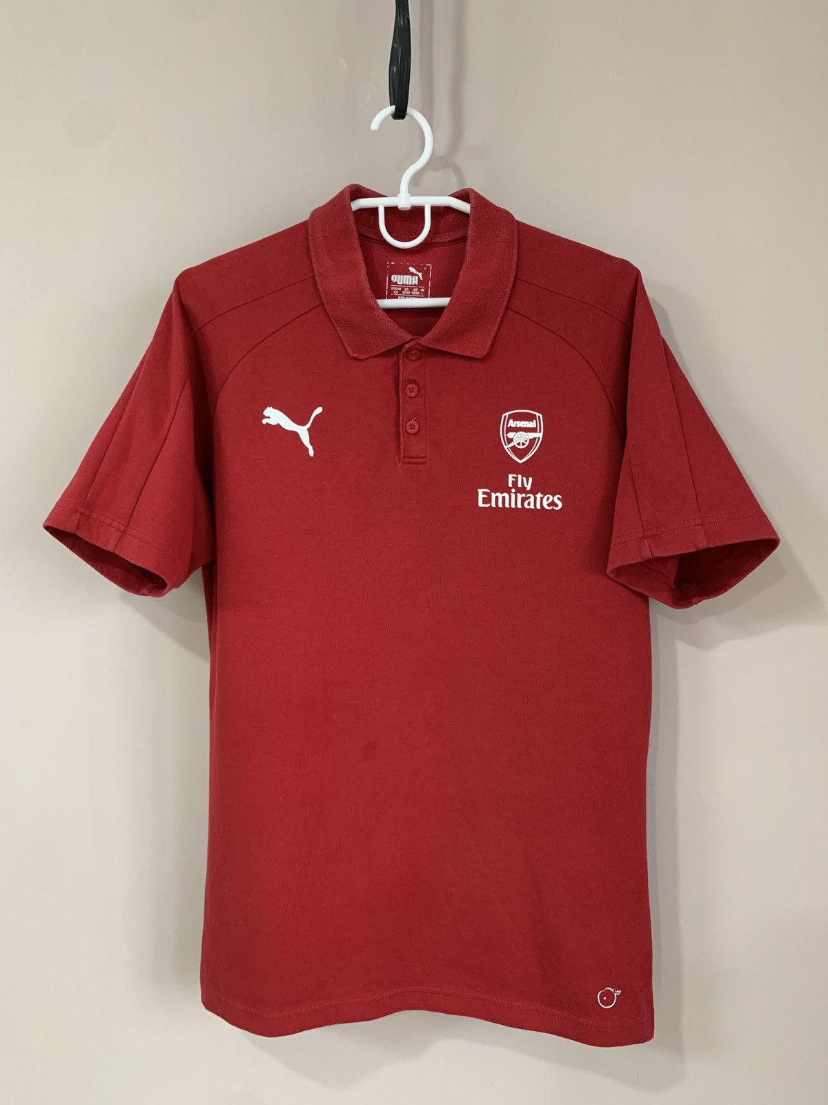Puma Arsenal London puma training polo shirt soccer football Size US L / EU 52-54 / 3 - 1 Thumbnail