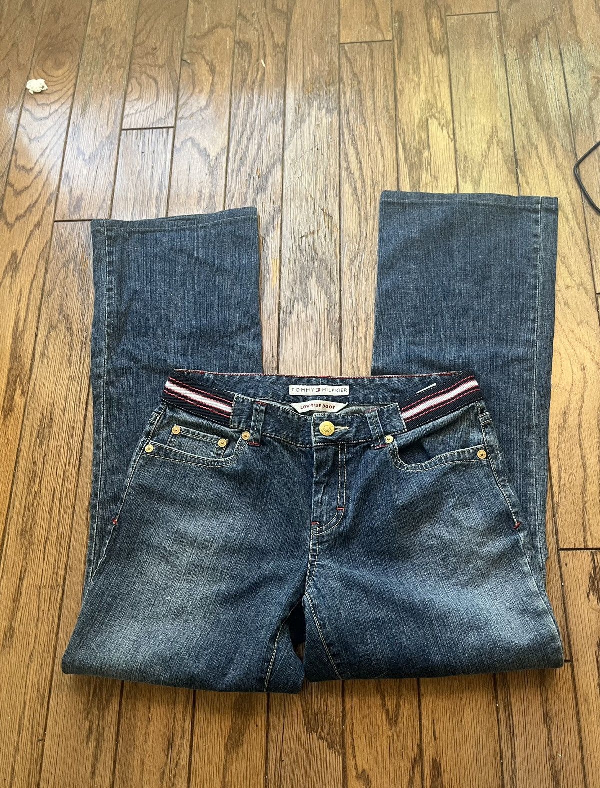 Tommy Jeans Tommy Hilfiger denim flare jeans Size 28" / US 6 / IT 42 - 1 Thumbnail
