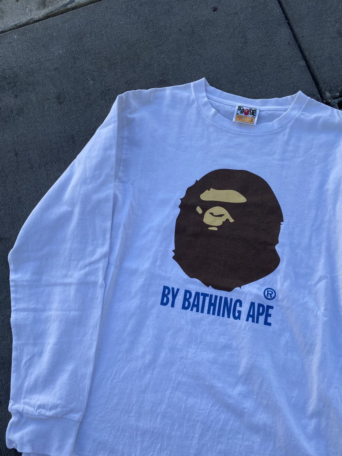 Bape By Bathing Ape Long Sleeve Tee Size US M / EU 48-50 / 2 - 8 Thumbnail