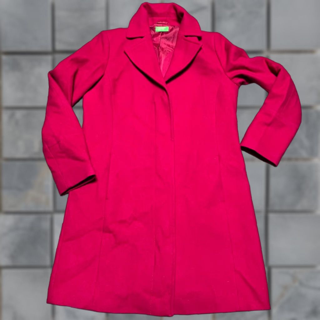 United Colors Of Benetton **United Colors of Benetton Womens Pink Trench Coat US 8** User: United Colors of Benetton Womens Pink Trench Coat US 8 Size M / US 6-8 / IT 42-44 - 1 Thumbnail
