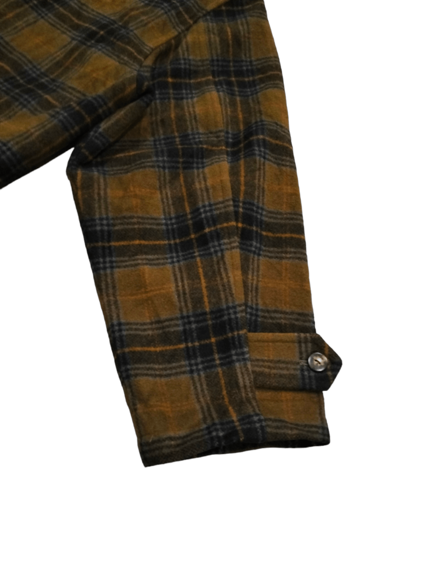 Calvin Klein Calvin Klein Sport Tartan Wool Over Coat Jacket Size US M / EU 48-50 / 2 - 12 Thumbnail