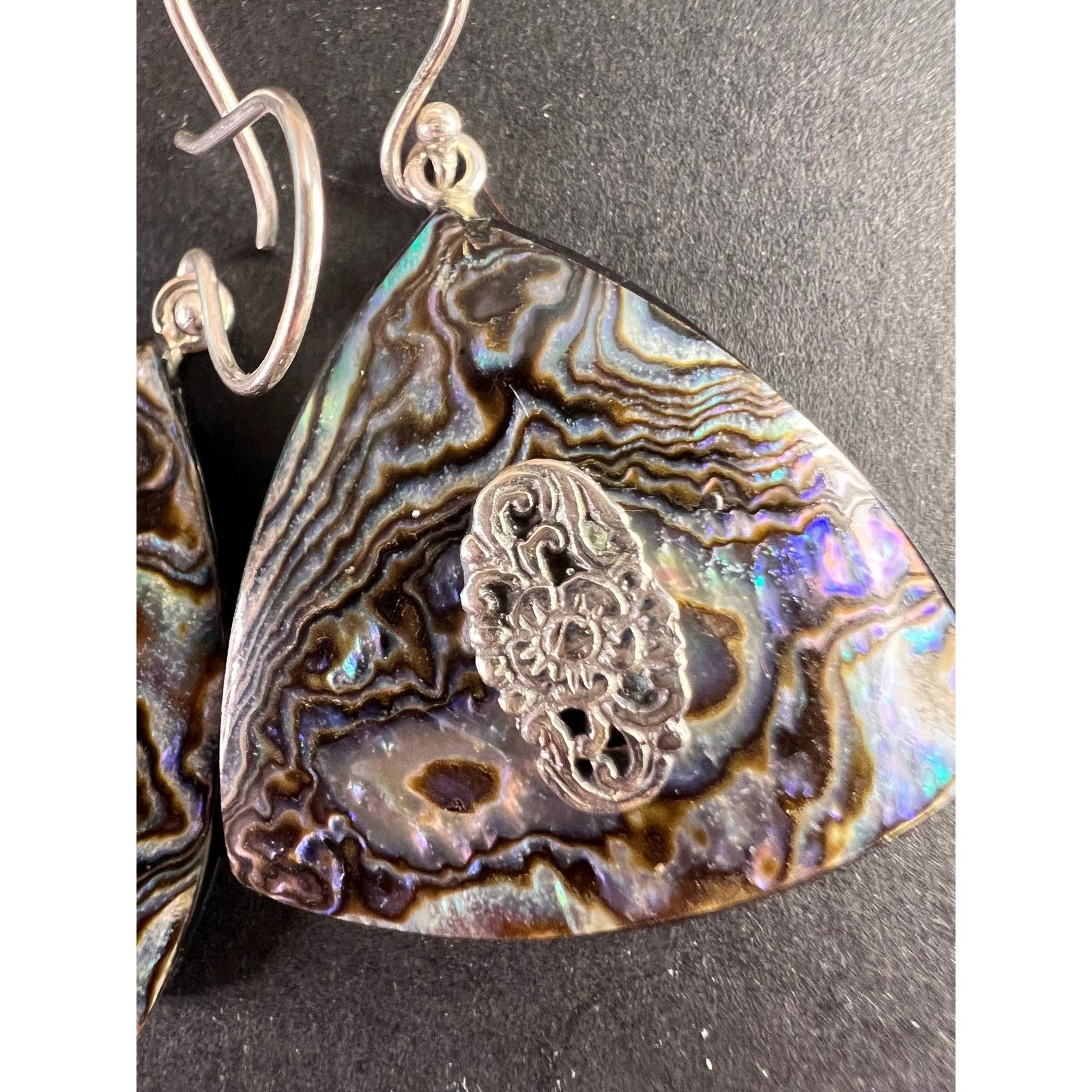 Other NEW Abalone shell sterling silver dangle earrings Size ONE SIZE - 5 Thumbnail