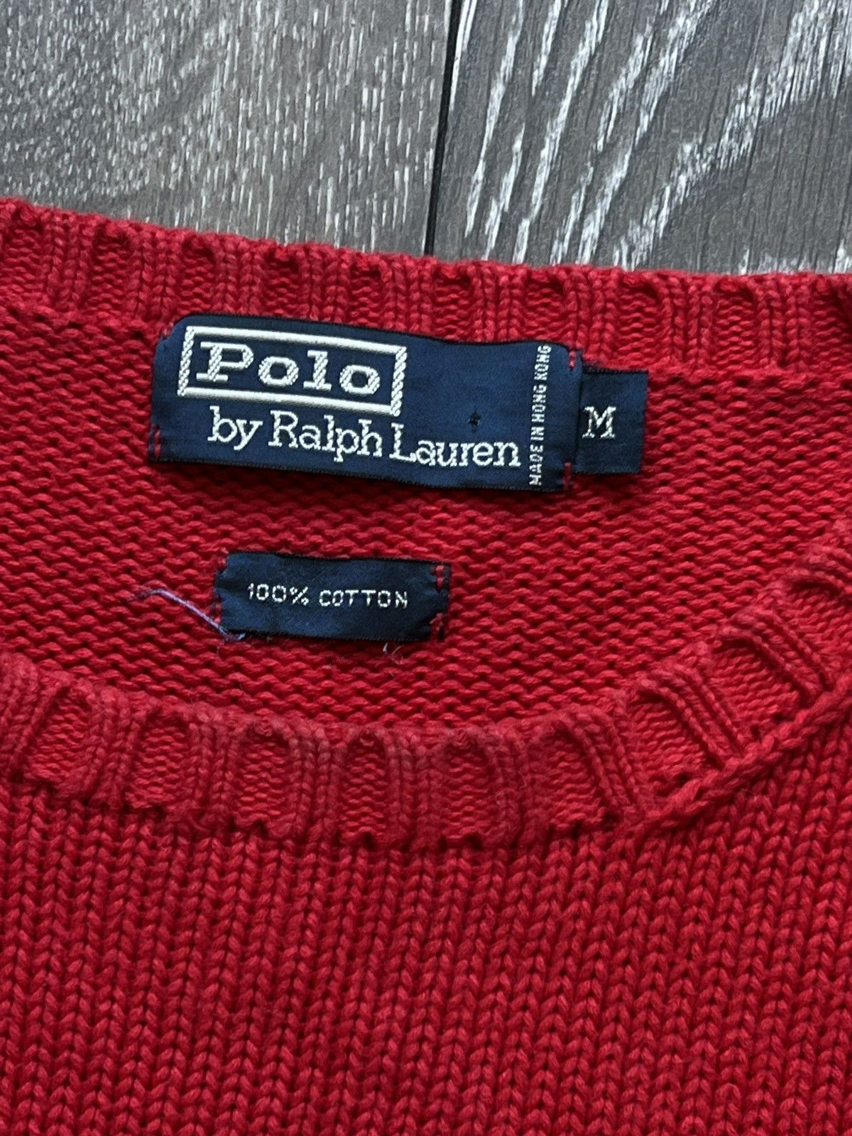 Polo Ralph Lauren Polo Ralph Lauren Sweater Men's Size M Cotton Red Size US M / EU 48-50 / 2 - 4 Thumbnail