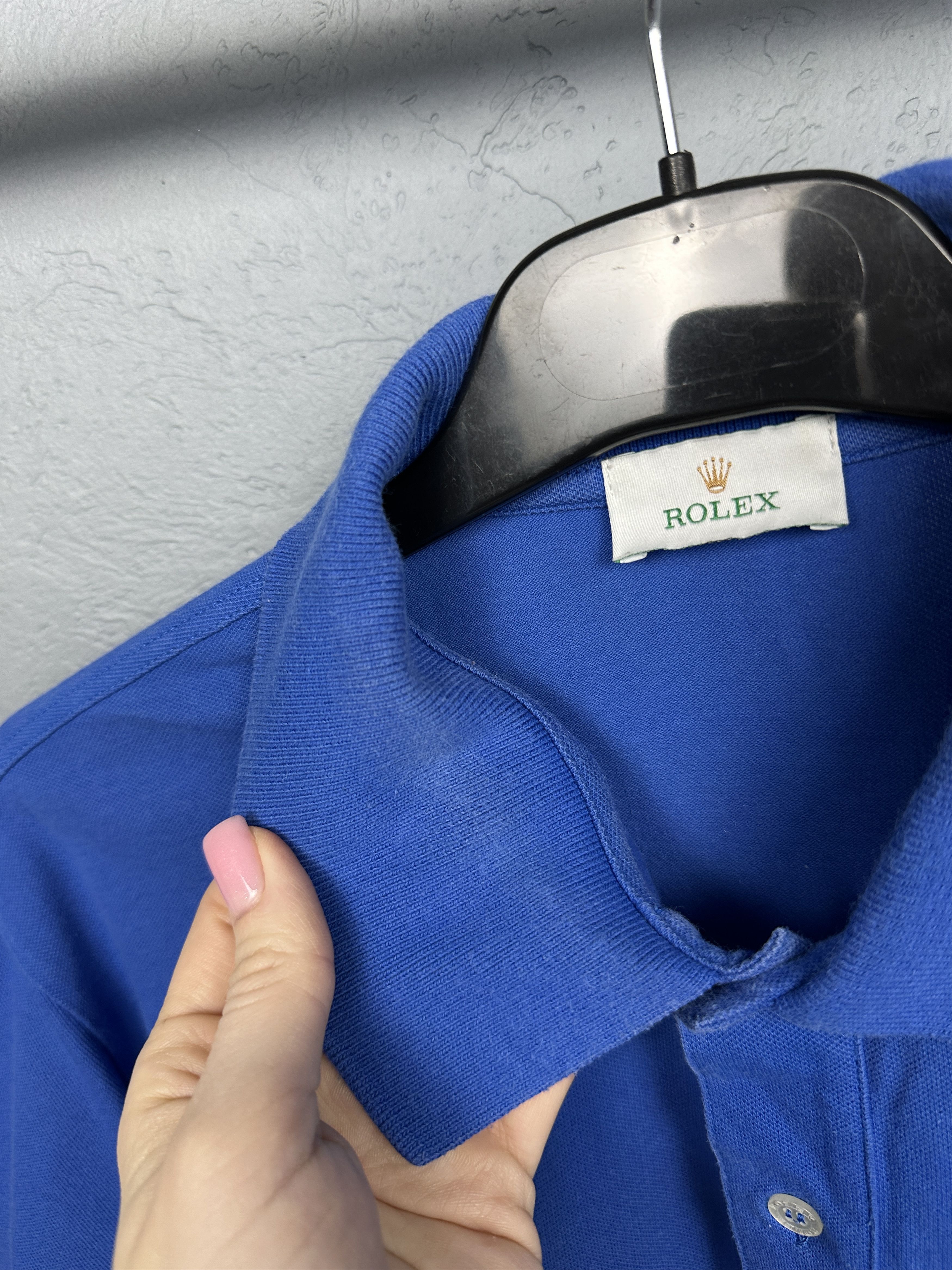 Rolex Rolex Vintage Mens Uniform Polo Shirt Size US L / EU 52-54 / 3 - 6 Thumbnail