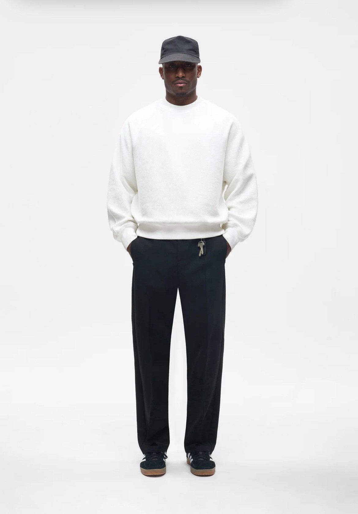 About:Blank About Blank Everyday Pleated Trouser Size US 30 / EU 46 - 1 Thumbnail