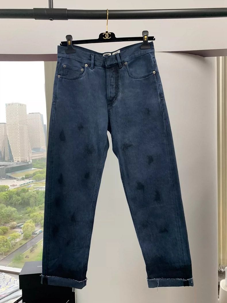 Dior Dark tie-dyed jeans