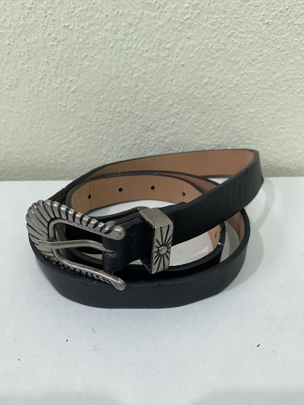 Vintage Navajo Design Buckle Belt Size ONE SIZE - 2 Thumbnail