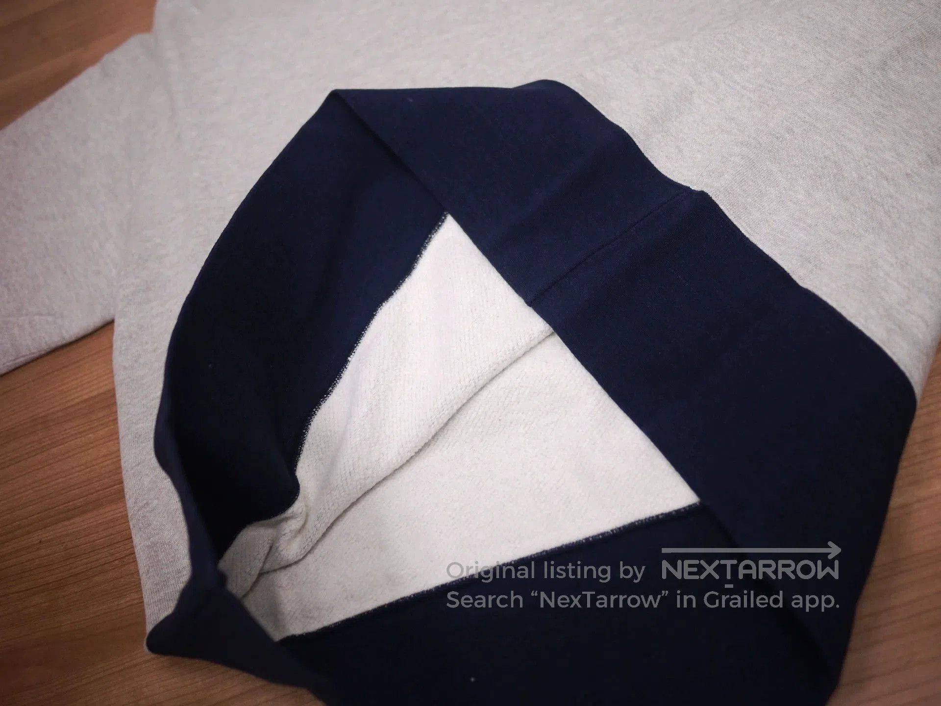 Visvim Gray Short-Sleeve Shirt with Black Trim. Size US XXL / EU 58 / 5 - 6 Thumbnail